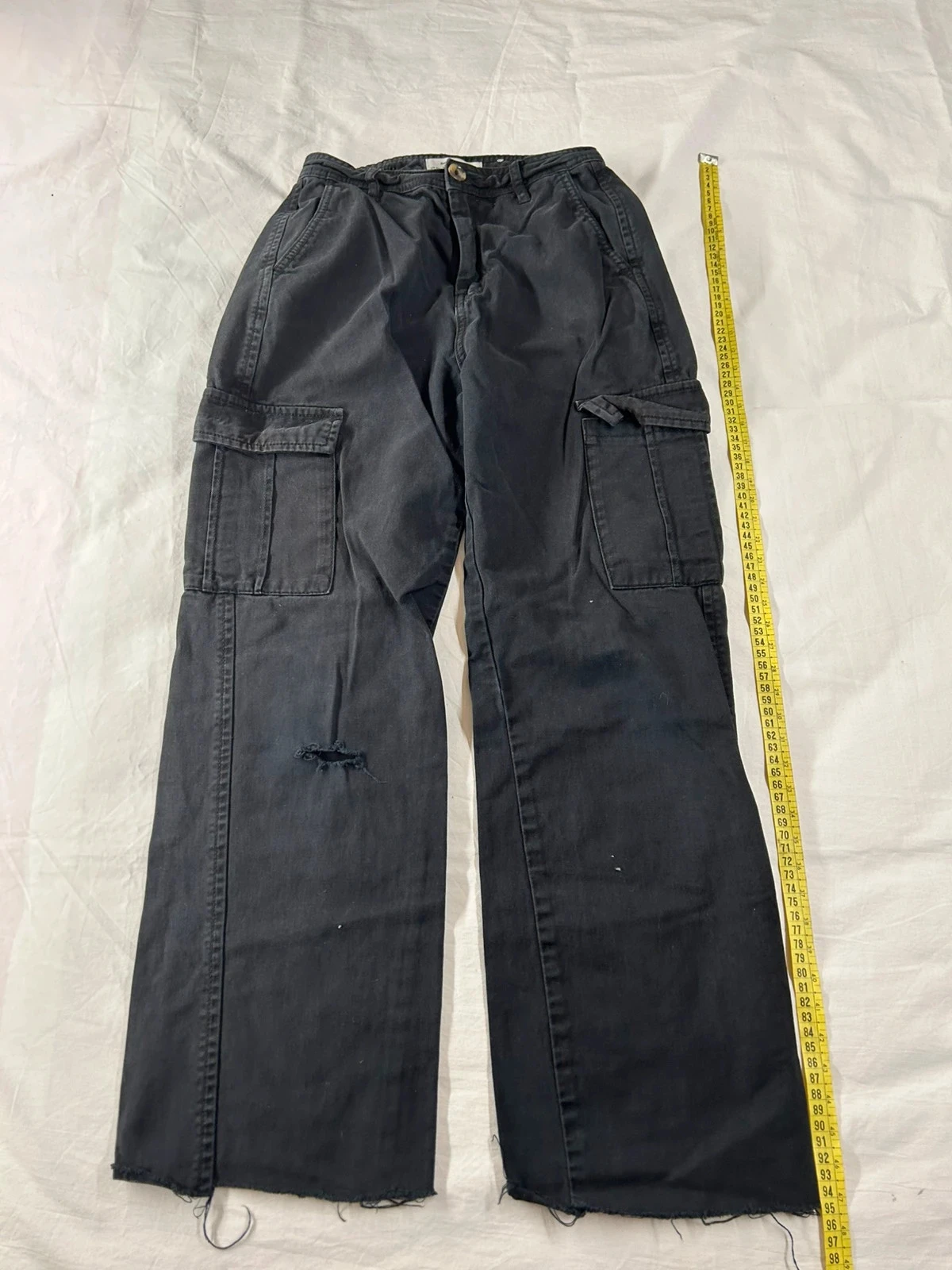 Pantalon cargo noir jennyfer